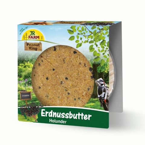 Peanut Ring Erdnussbutter mit Holunder 250g Packung