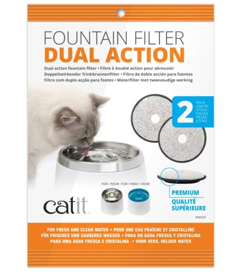Catit Ersatz-Filter Dual Action 2-er Set