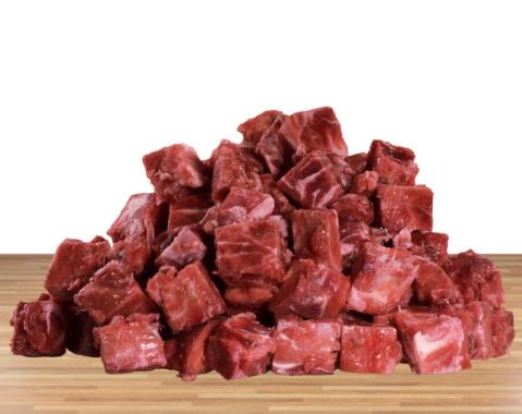 Würfel Lamm Muskelfleisch 2000g Packung