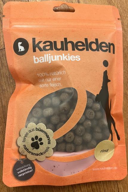 Balljunkies Rind 125g Packung