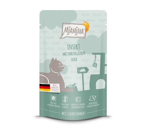 Insekt mit vorzüglichem Kalb 125g Pouch