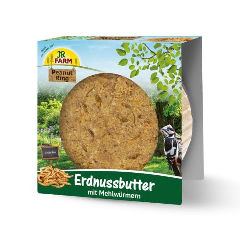 Peanut Ring Erdnussbutter mit Mehlwürmern 250g Packung