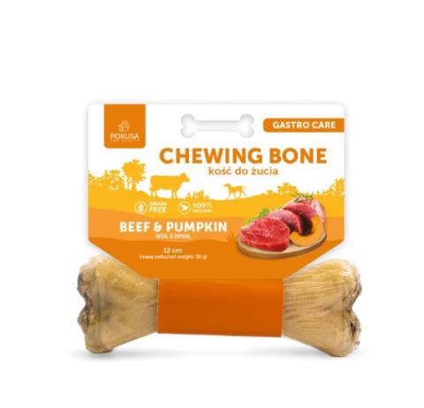 chewing bone GASTRO CARE mit Rind & Kürbis 12cm