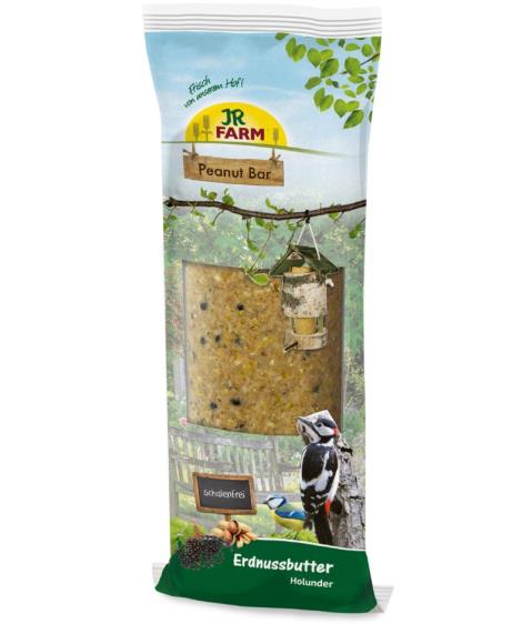 Peanut Bar Erdnussbutter mit Holunder 350g Packung