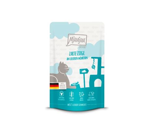 zarte Ziege an leckeren Möhrchen 125g Pouch