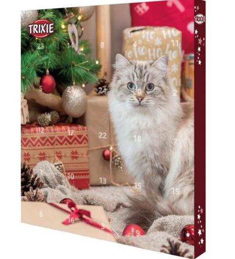 Adventskalender für Katzen 30 × 34 × 3,5 cm