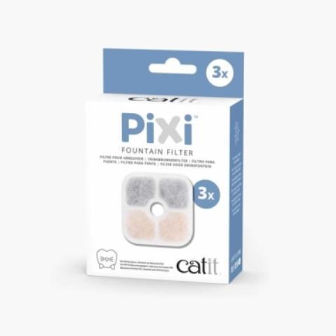 Catit Pixi Fountain Filter 3-er Set