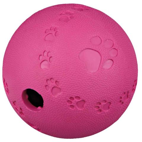 Snackball, Naturgummi Pink, ø 11 cm