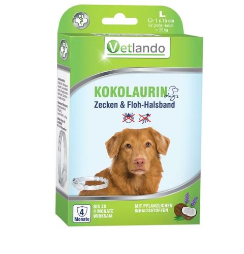 Kokolaurin Anti-Zecken & Floh-Halsband Gr. L