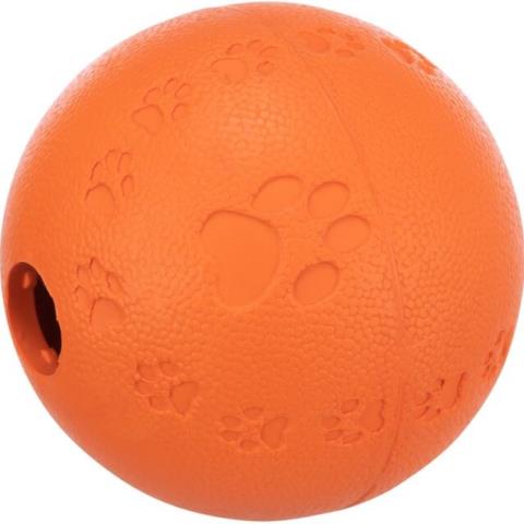 Snackball, Naturgummi Orange, ø 7 cm