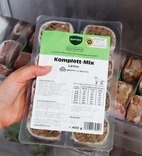 Komplett-Mix Lamm Würfel 8x50g Packung