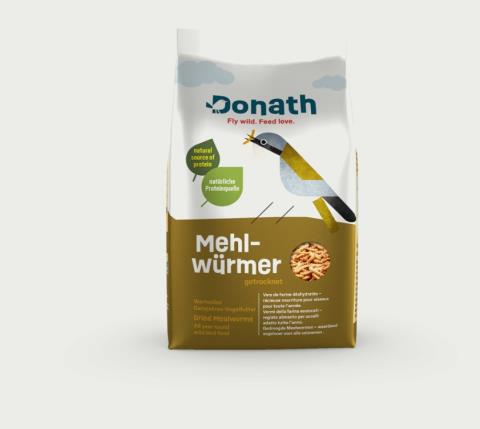 Mehlwürmer getrocknet 250g Packung