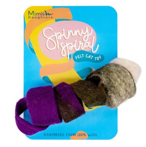 Mimis Daughters Spinny Spiral Lila 20,5cm lang