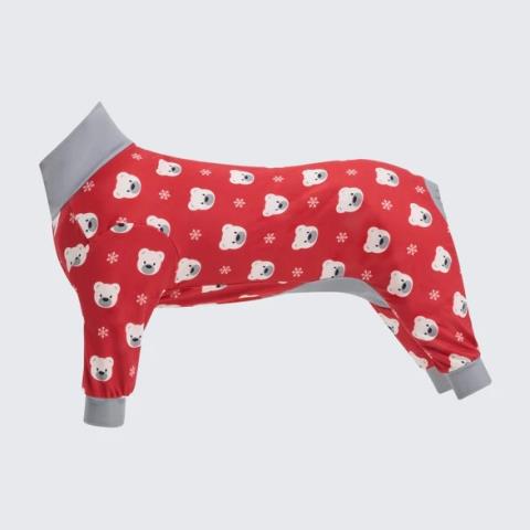  Hunde-Pyjama Eisbär Gr. 4XL