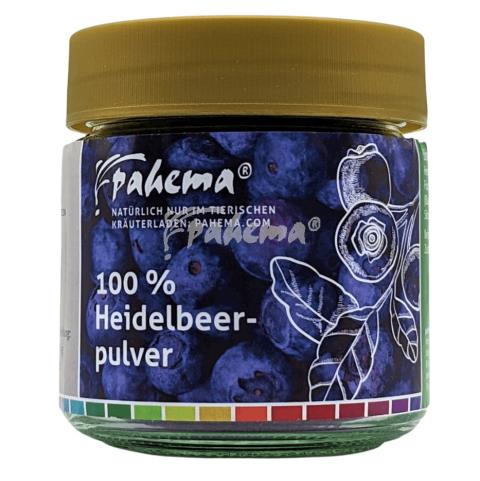Bio Heidelbeeren Pulver 100g Glas