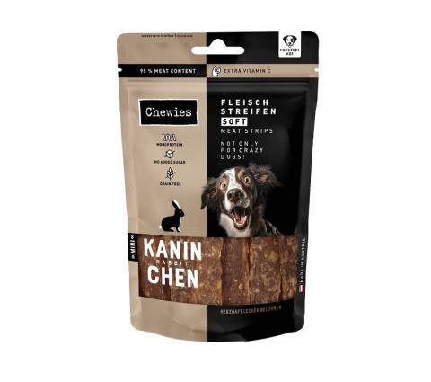 Fleischstreifen Kaninchen 150g Packung