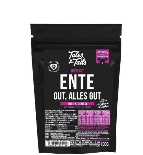 Trockenfutter - Ente gut, alles gut 100g Packung