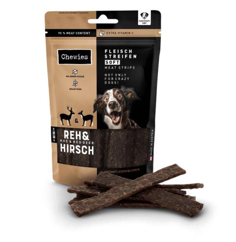 Fleischstreifen Soft Reh & Hirsch 70g Packung