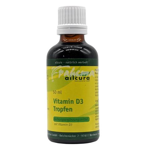 Vitamin D3 Tropfen 50ml Flasche