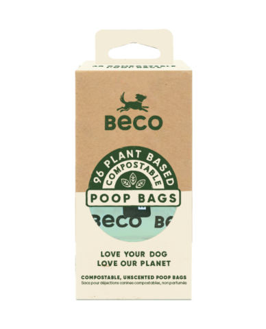 Bags Compostable poop bags Beco Bags Compostable - 96Bags