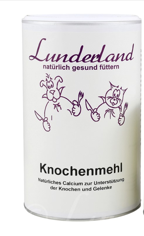 Knochenmehl Rind 700g Dose