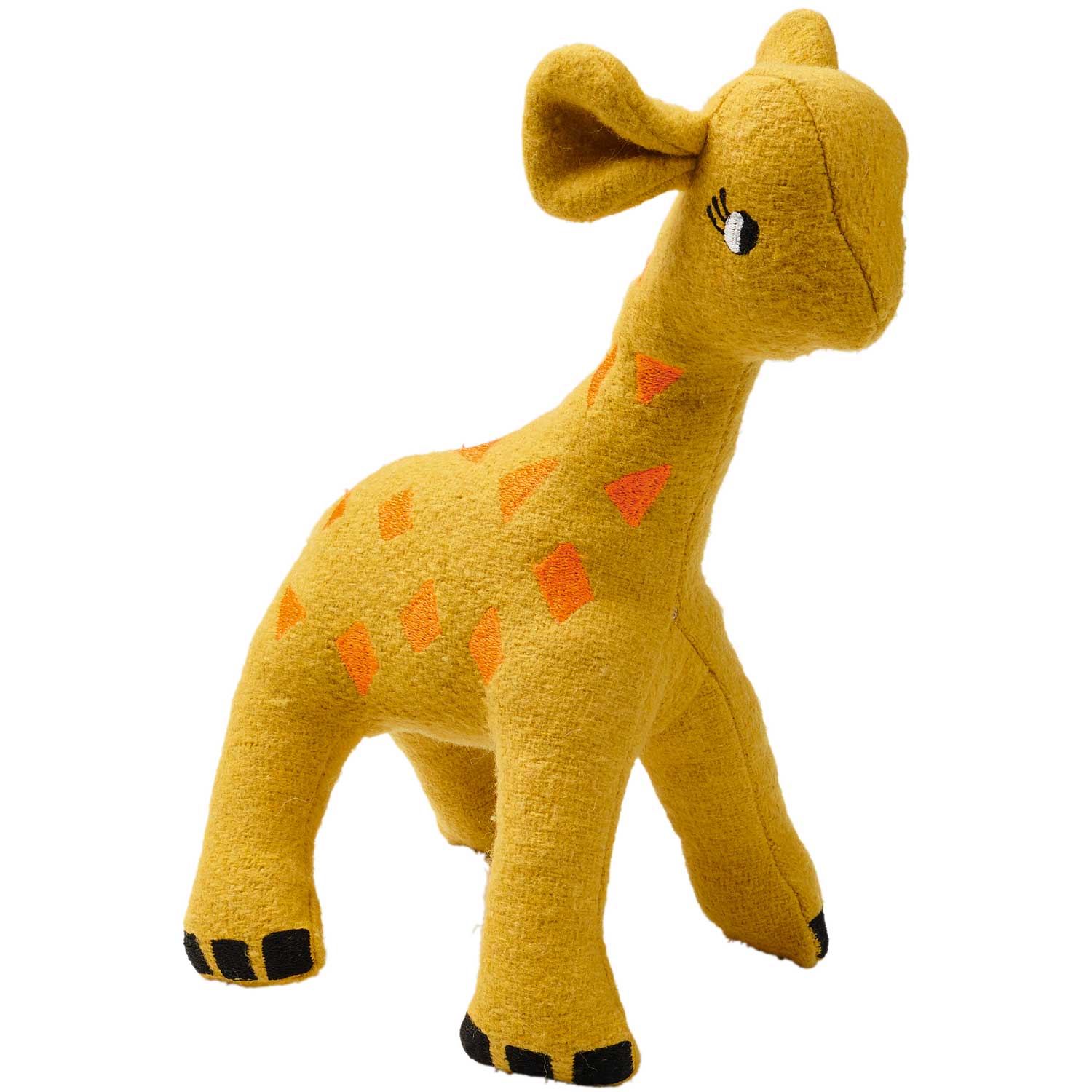 Hundespielzeug Eiby Giraffe, gelb 18 cm