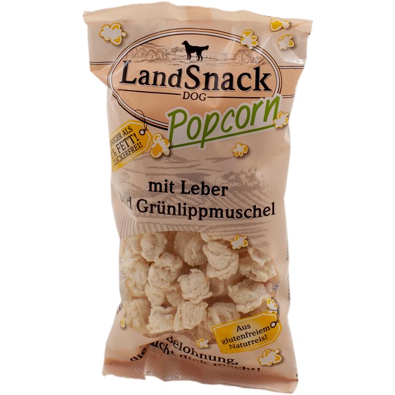 Popcorn mit Leber und Grünlippmuschel 30g Beutel