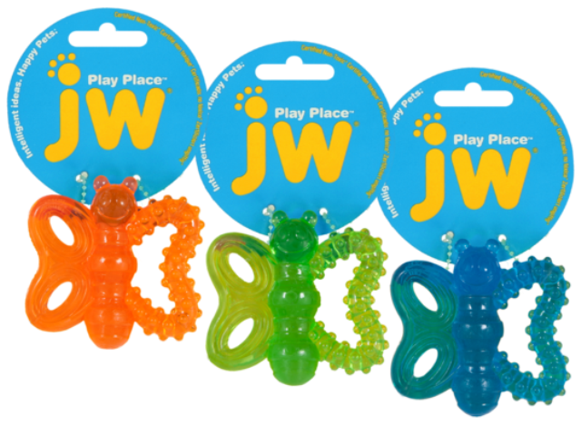 JW Play Place Butterfly Chew Me  7,5cm