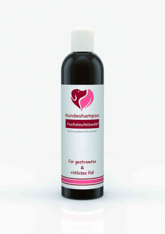 Shampoo "Fuchsteufelswild" für rötliches Fell  250ml Flasche