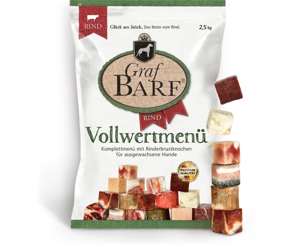 Vollwertmenü Rind 2500g Paket