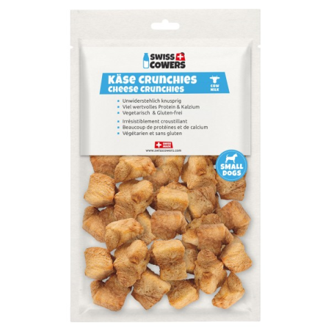 Käse Crunchies  for small Dogs, 80g