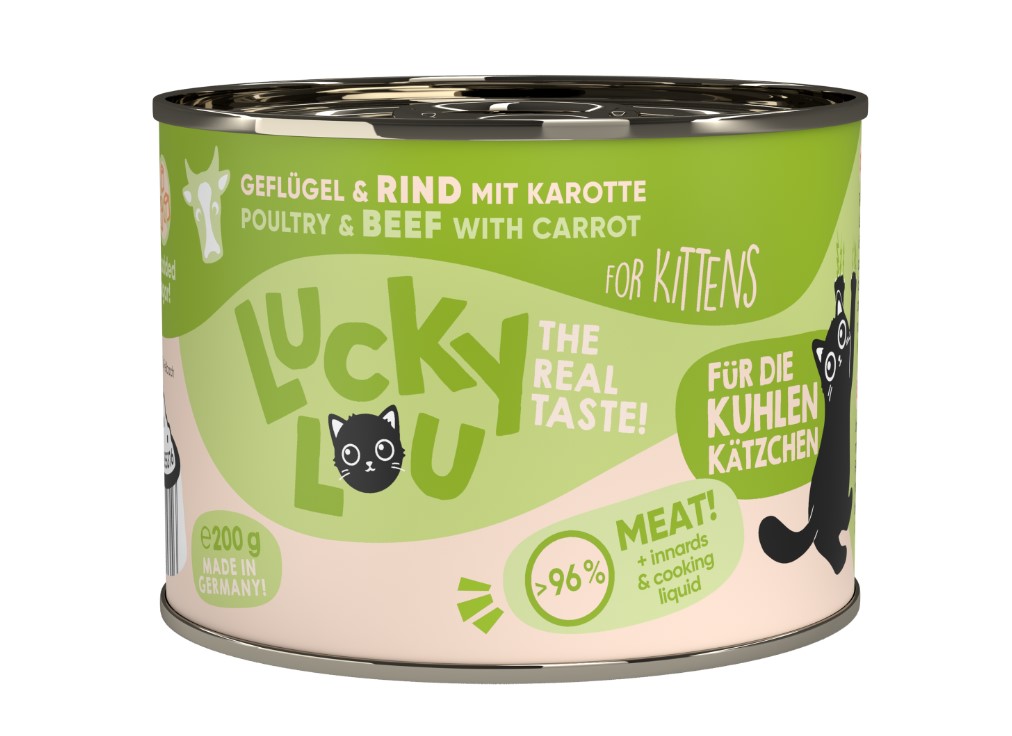 Lifestage Kitten Geflügel & Rind 200g Dose