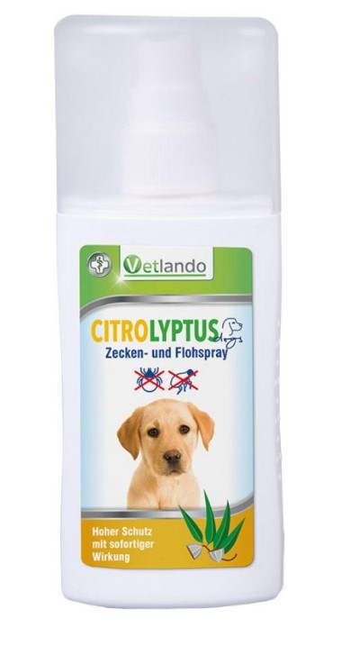 Citrolyptus Zecken- und Flohspray Hund 100ml Flasche