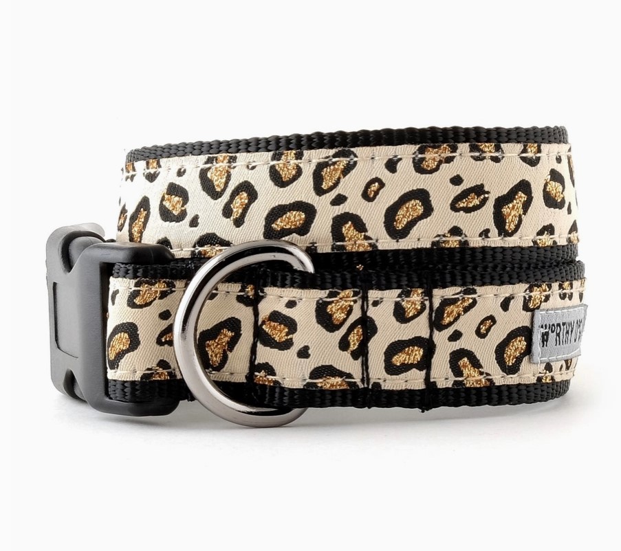 Leopard Halsband Gr. L