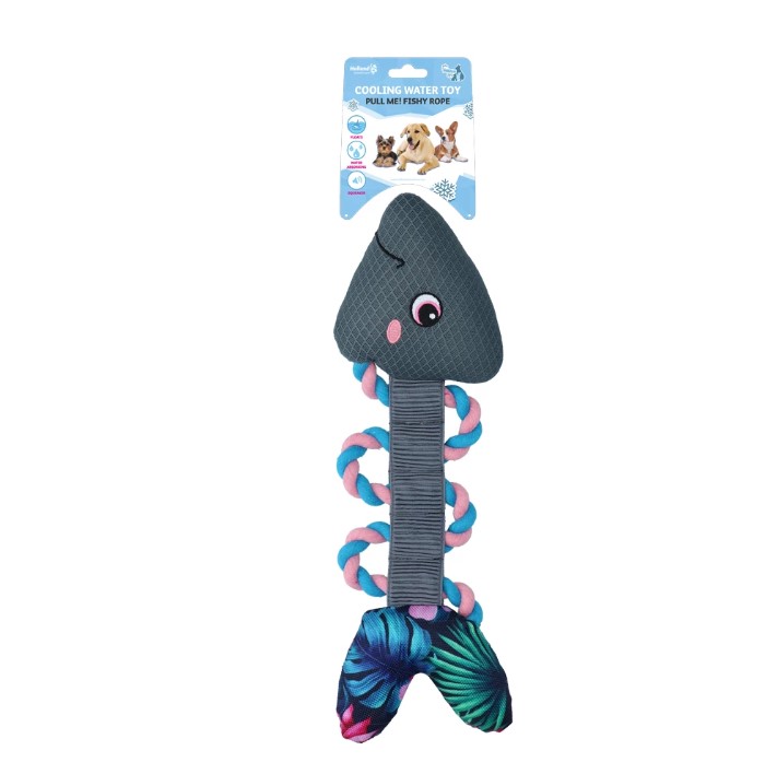 CoolPets Pull Me! Fishy Rope Flower Flower