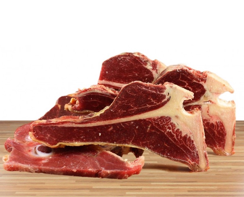 Rinder T-Bone-Steak 1000g Packung