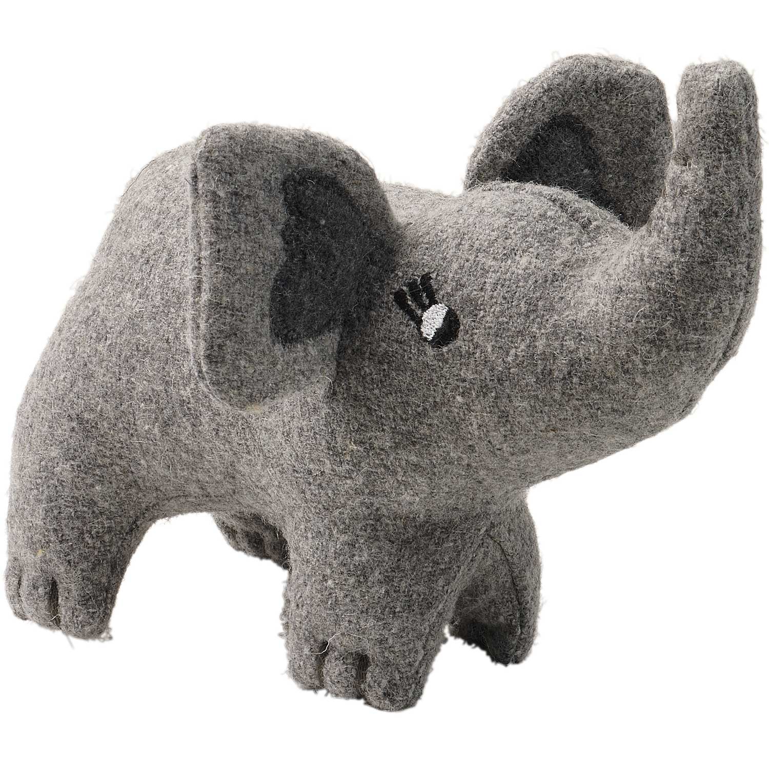 Hundespielzeug Eiby Elefant, grau 19 cm