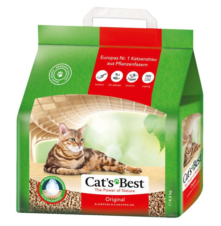 Cat's Best Original Katzenstreu 10 Liter